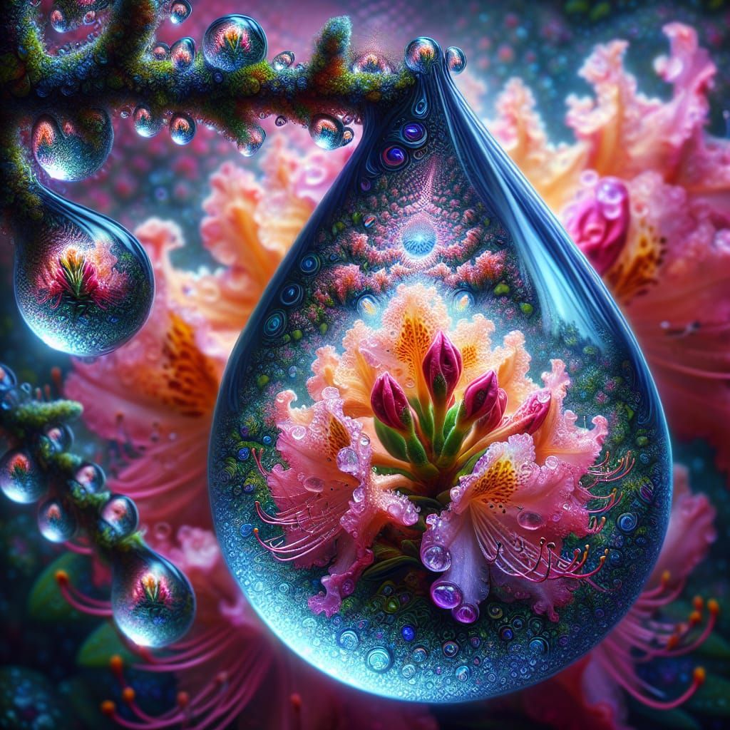 A tearshaped raindrop  by @nesh0rn