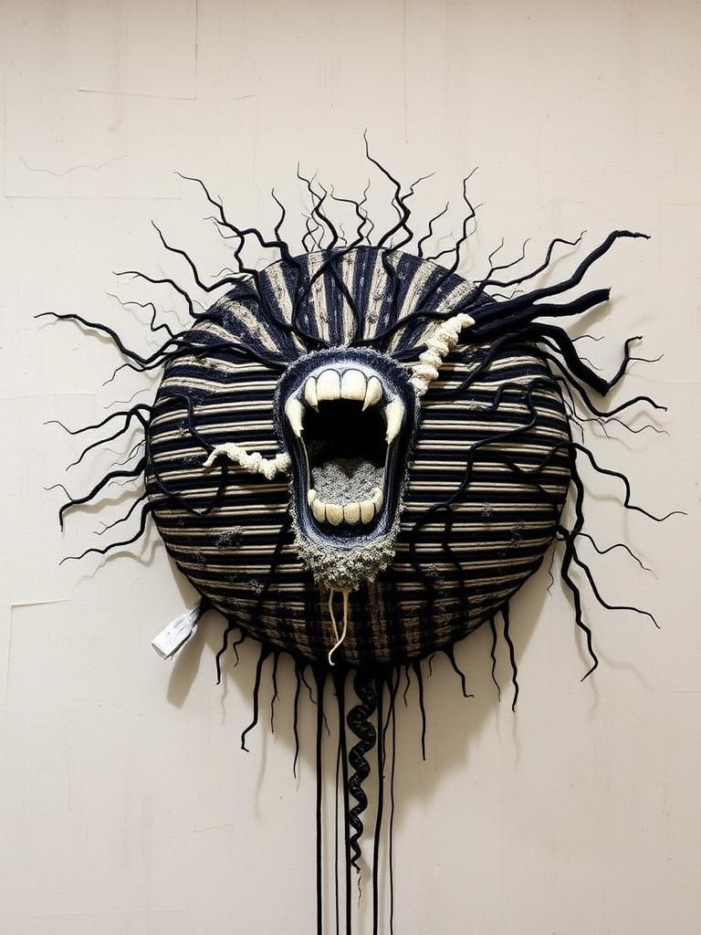 Abstract Art: Duchampian Deviation with Corrugated Paper