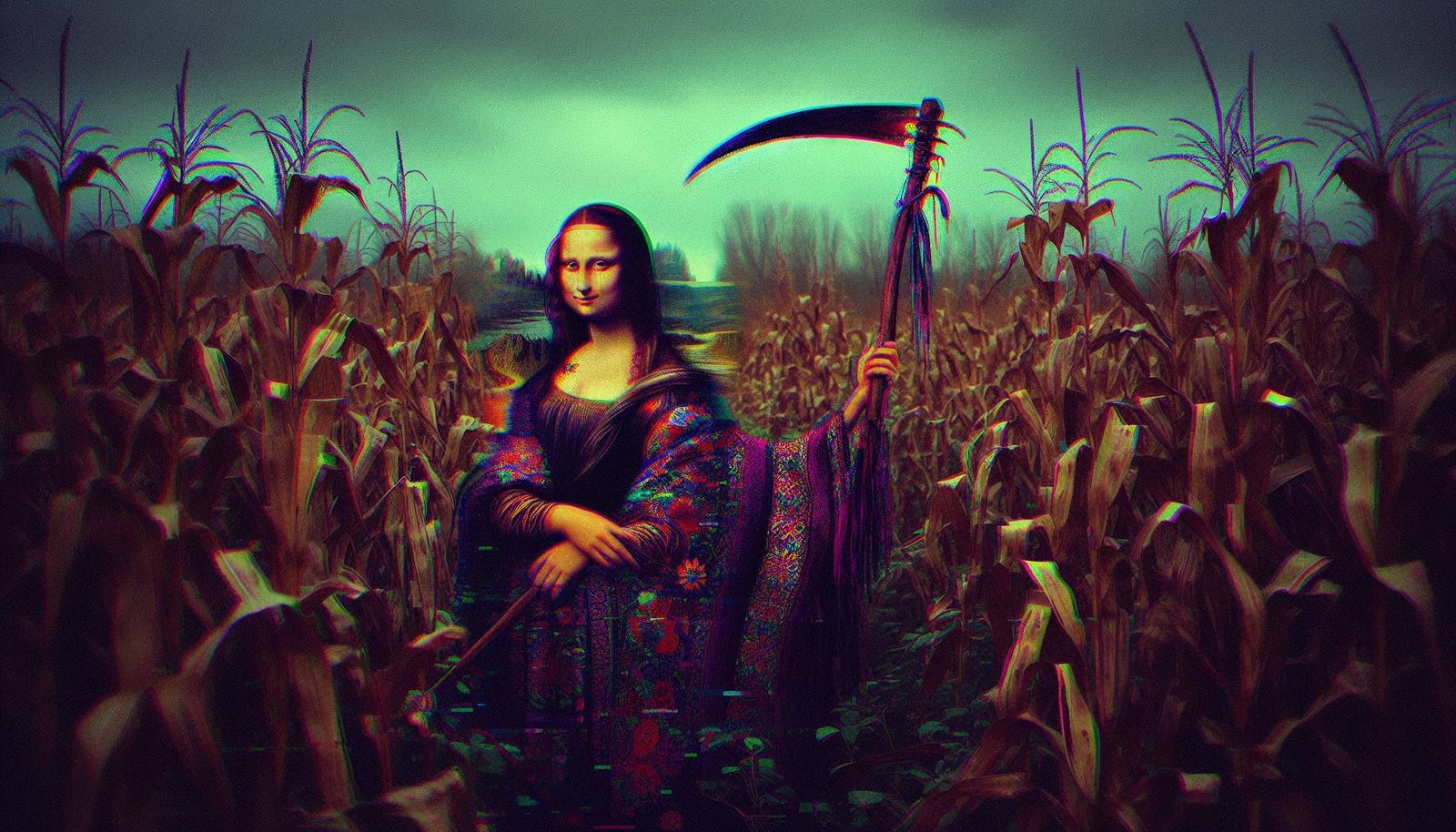 Mistress of the Dark Harvest, Blooper