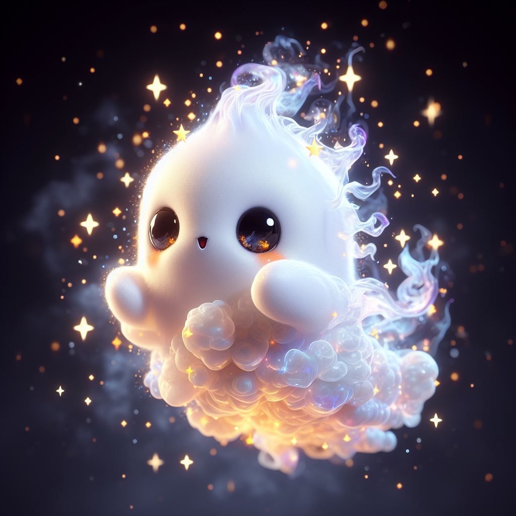 Friendly Boo - AI Generated Artwork - NightCafe Creator