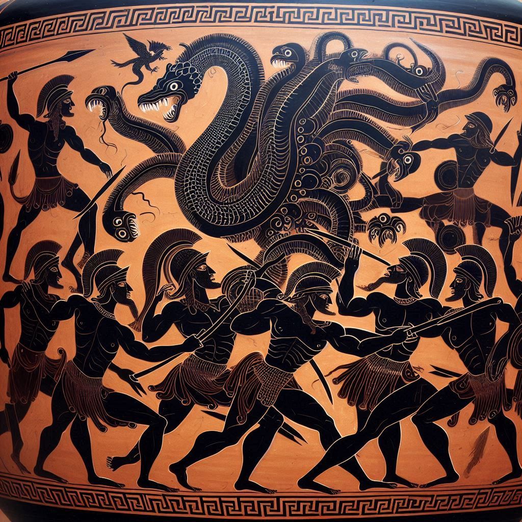 Black-figure pottery