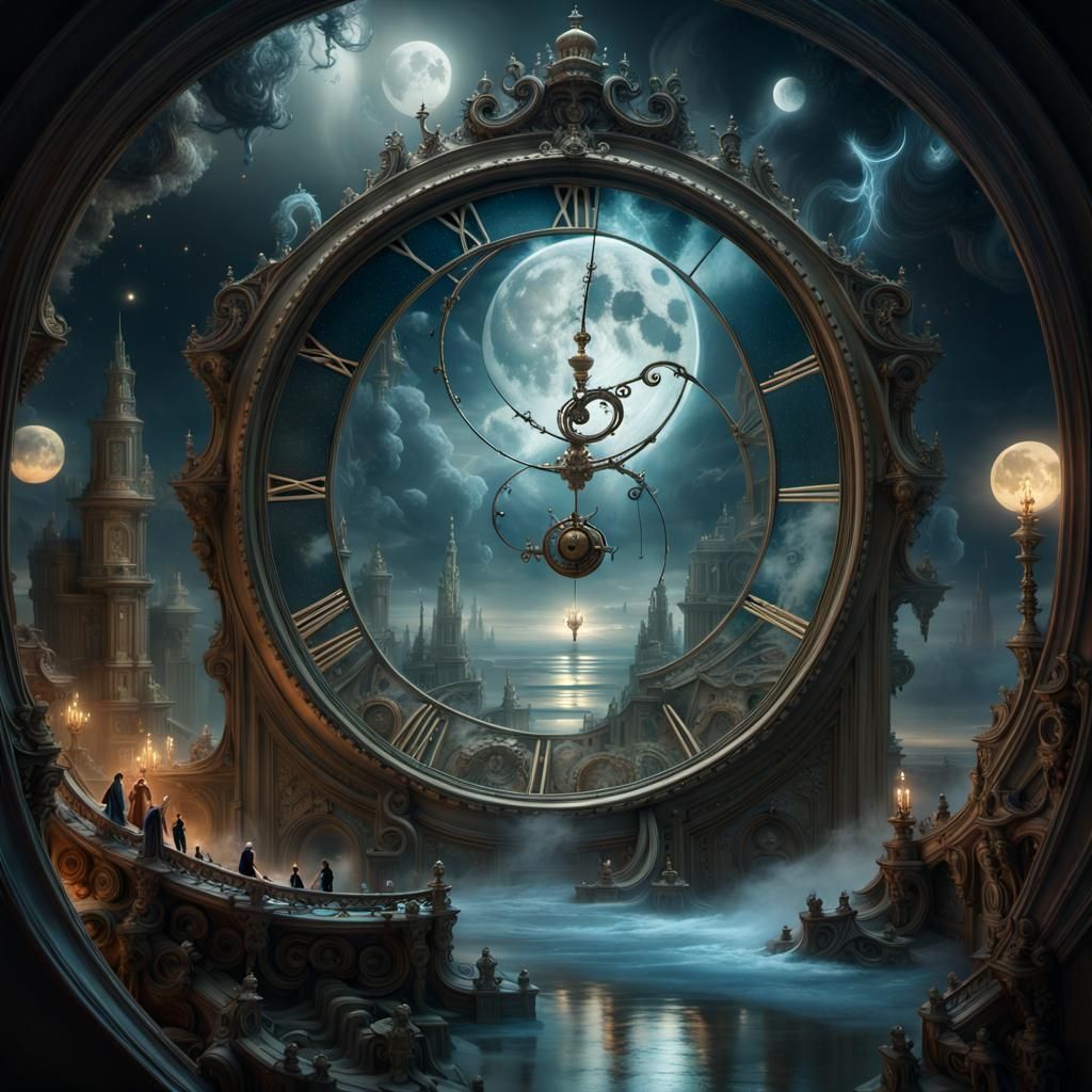 The Illusion of Time #505  by @Rascal Ron 