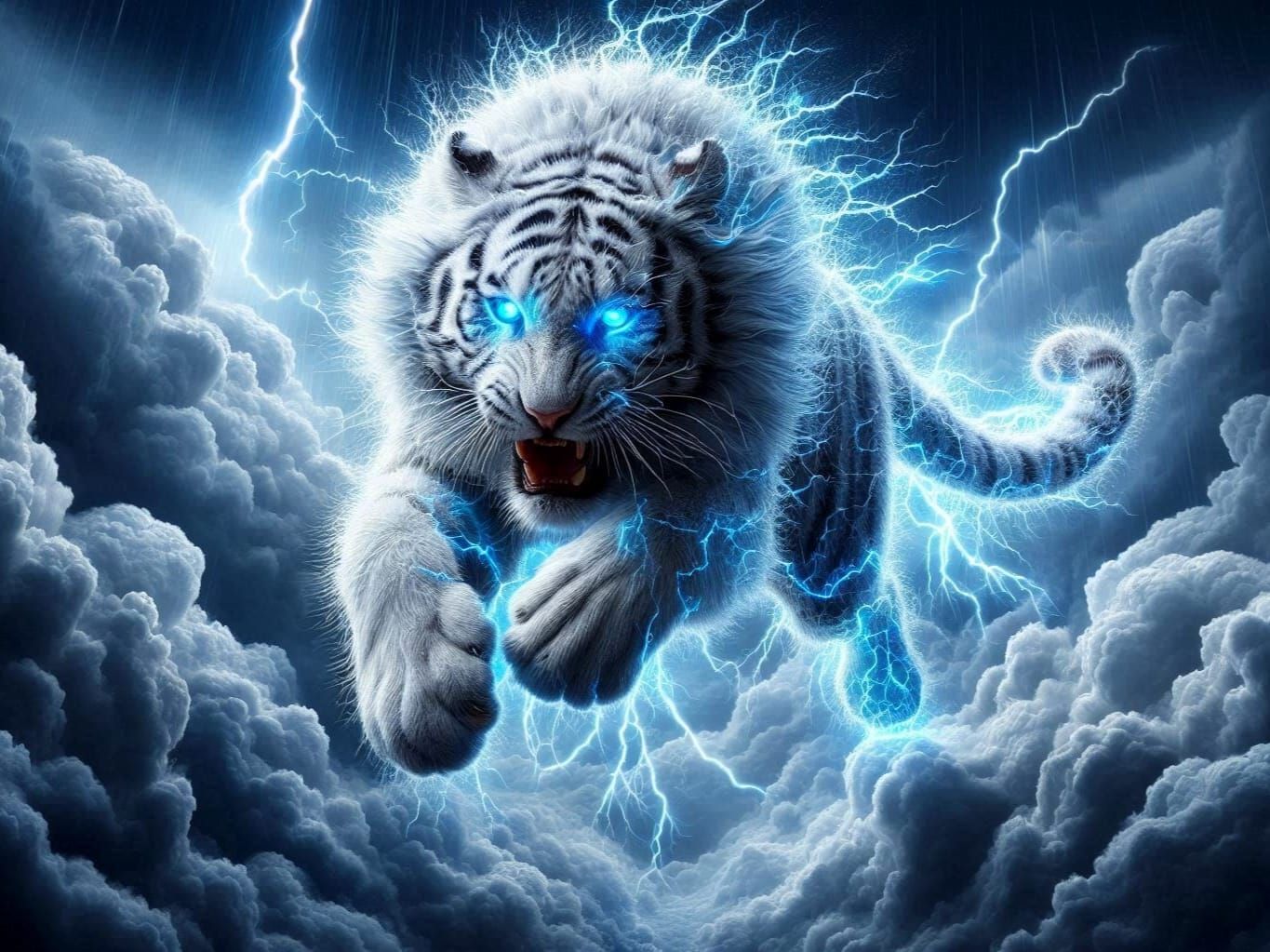 Chevauchant les nuées