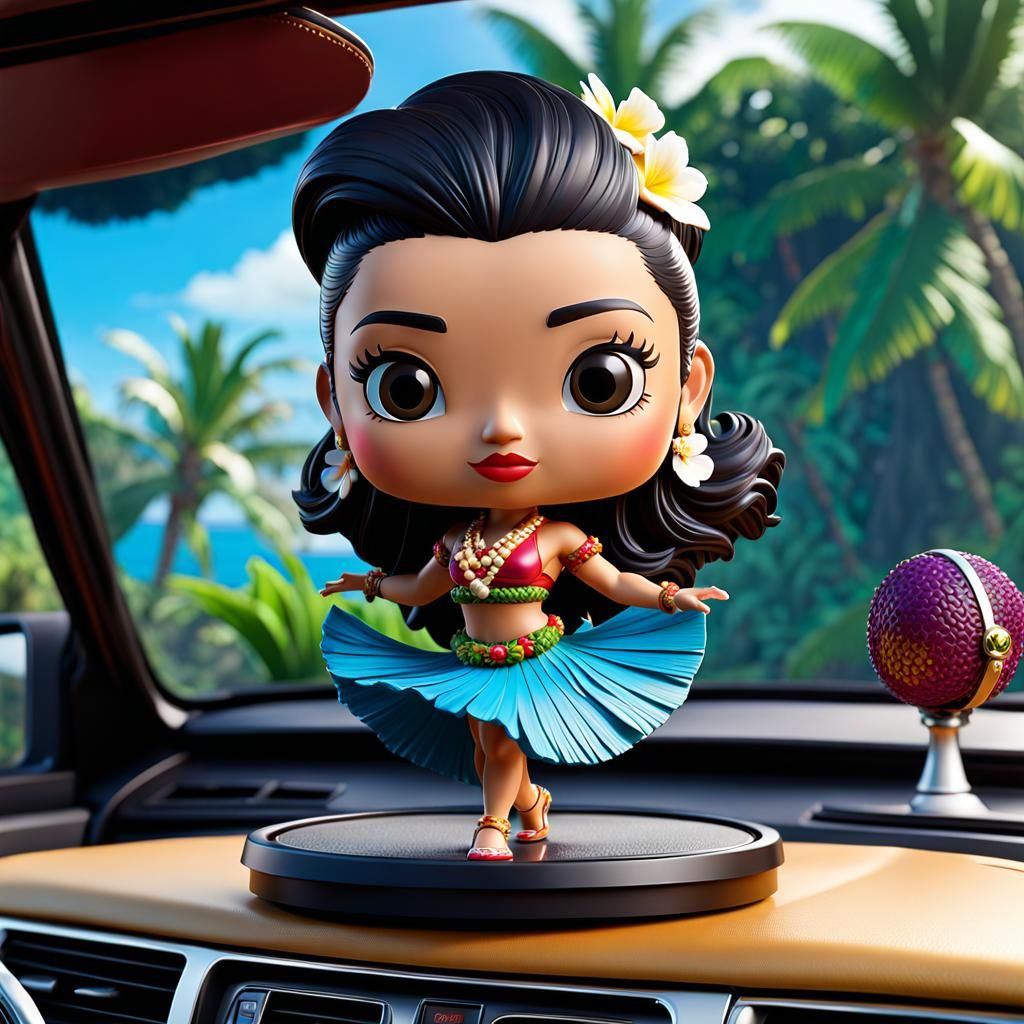 Hawaiian Bobblehead  by @Ultramine