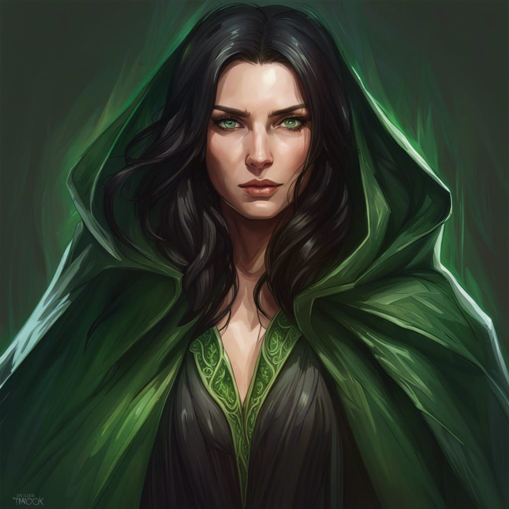 Cloaked Beauty - AI Generated Artwork - NightCafe Creator