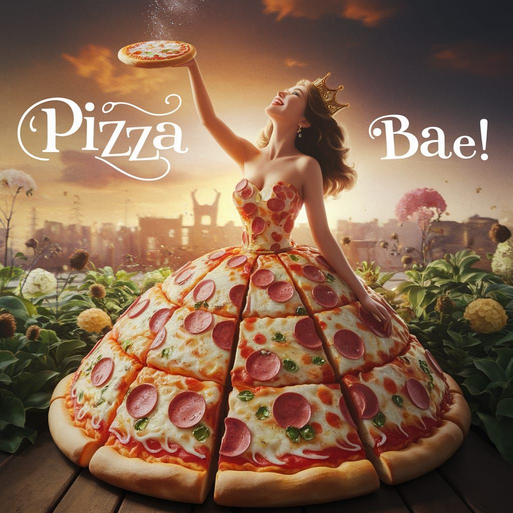 Pizza Bae: Better Than Best!  by @The Nights Sky
