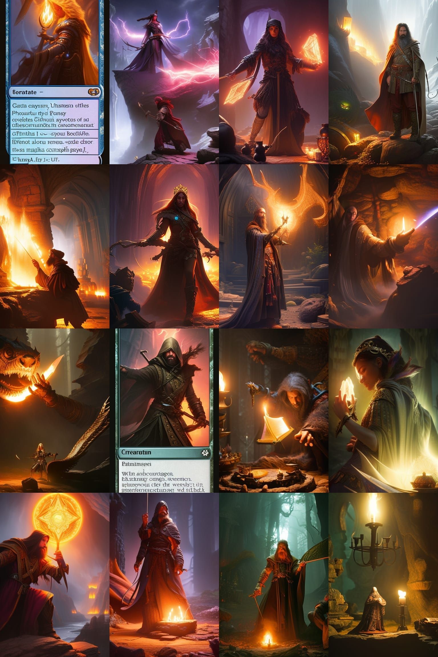 Fantasy wizard