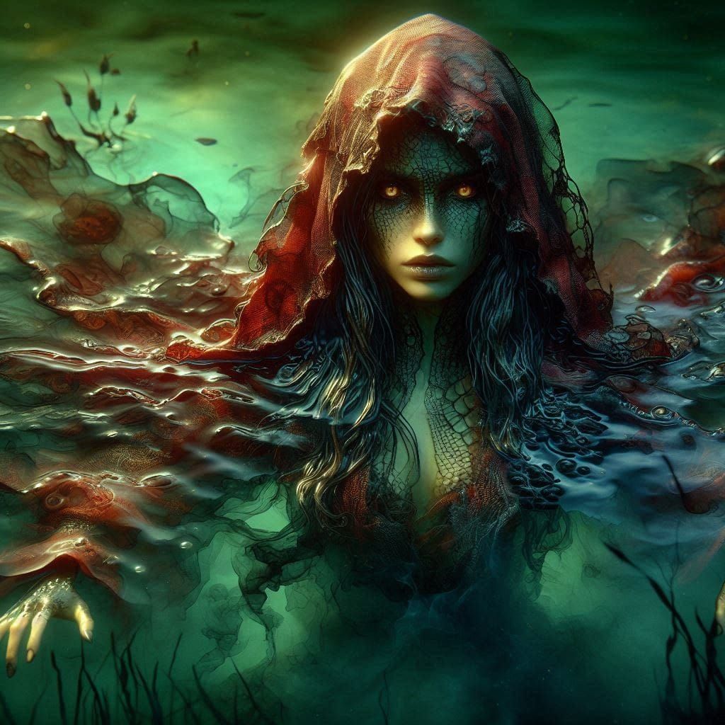 Coming out of the water