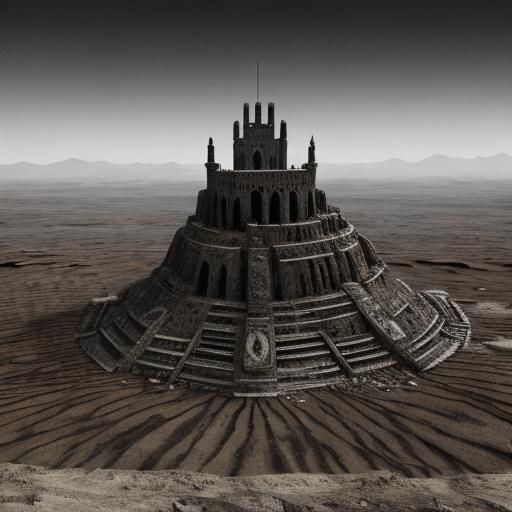 The land of the dead, Earth, was bleak and desolate.