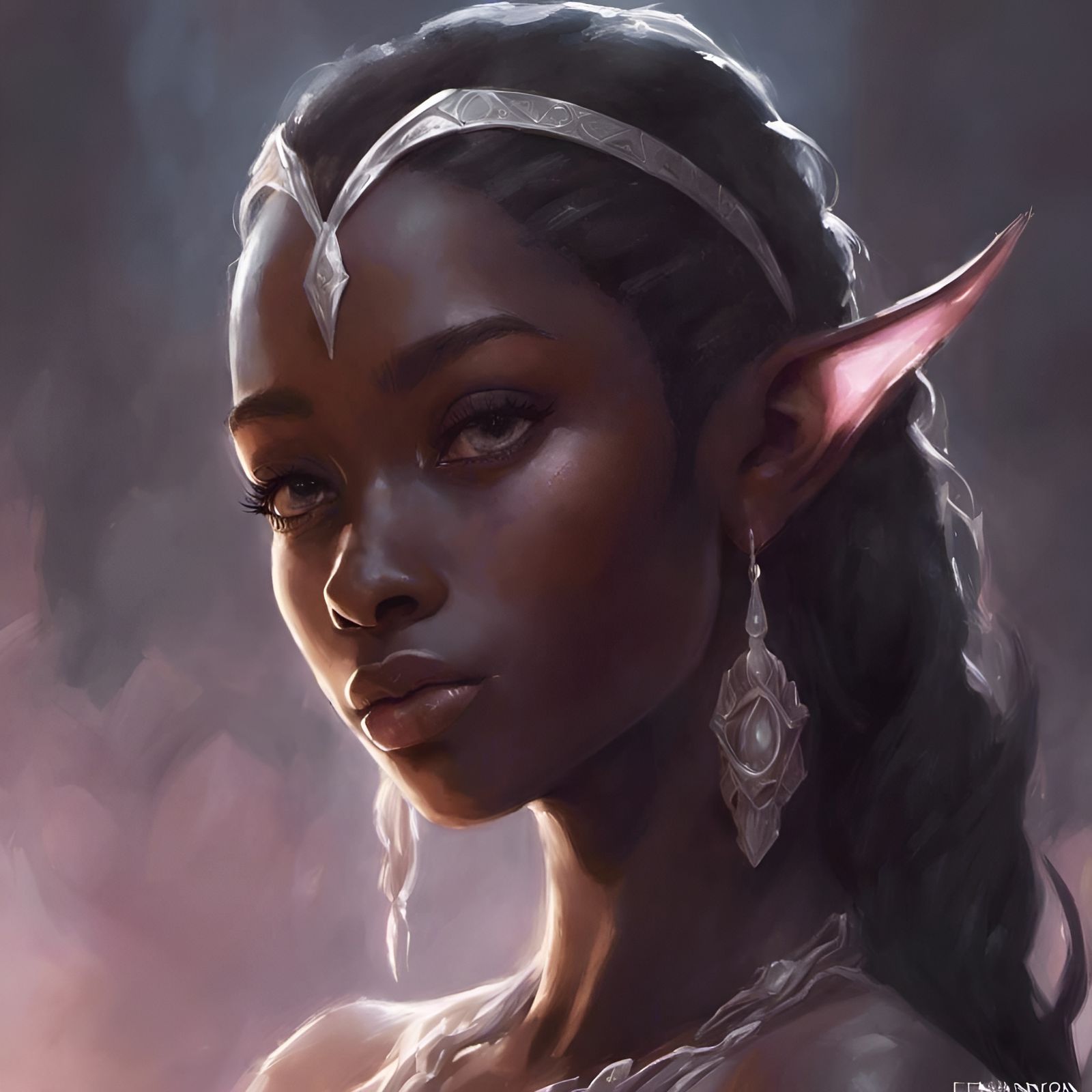 Sereye, Moonmaiden’s Oracle - AI Generated Artwork - NightCafe Creator