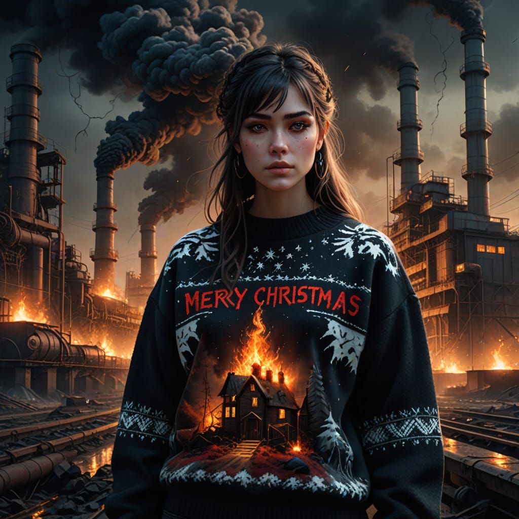 Christmas Sweater   by @Sumaya Ali