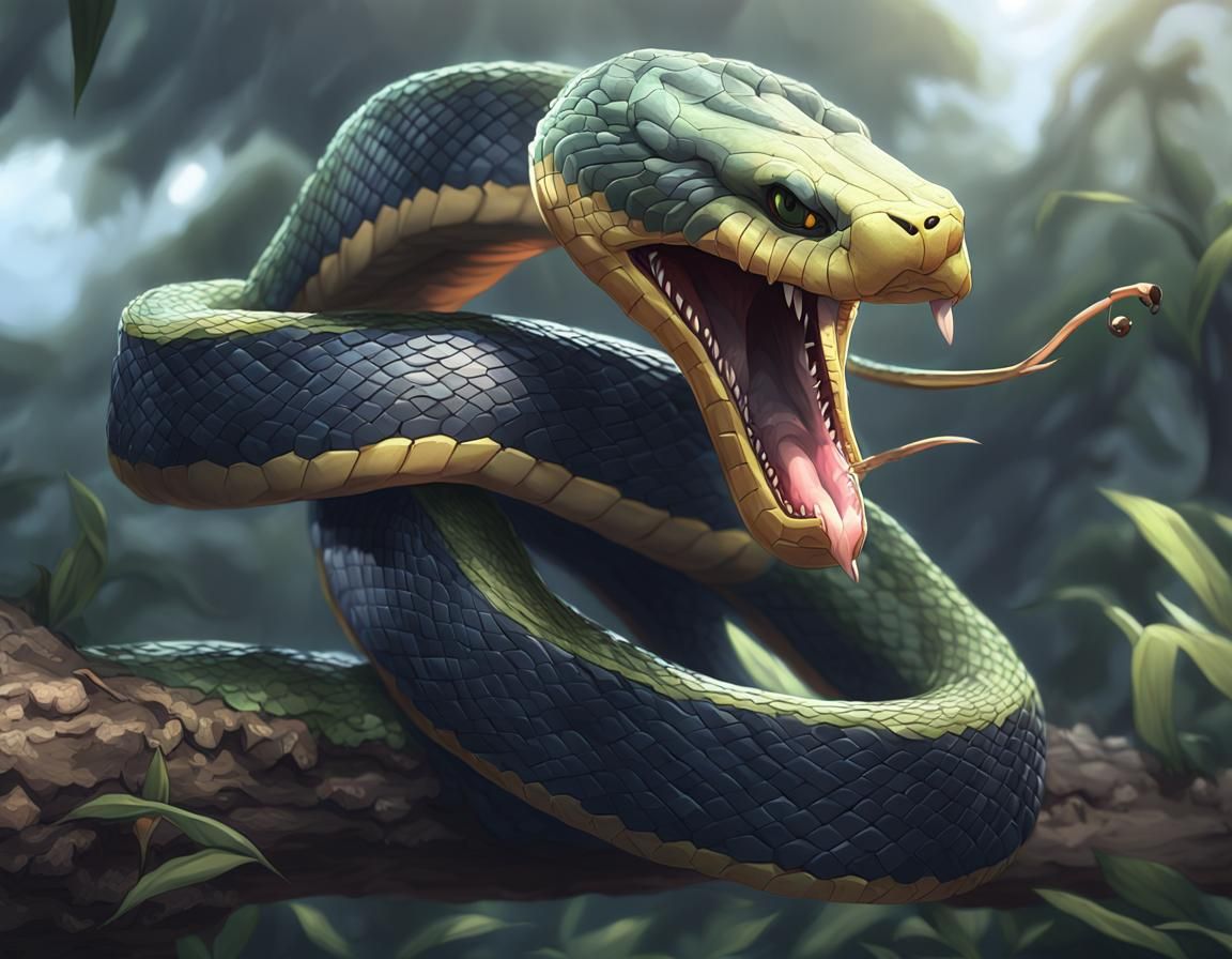 Sssssssssssss.......... - AI Generated Artwork - NightCafe Creator