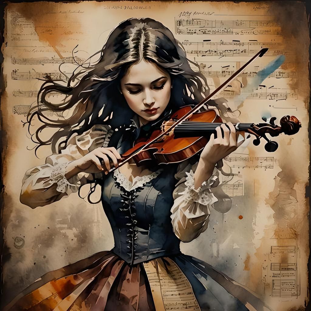 Moody Melody  by @Nixick