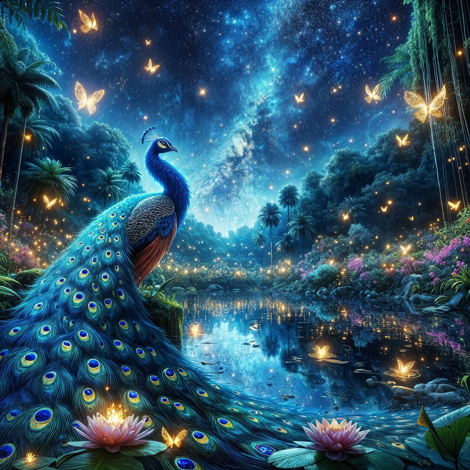 Peacock’s Haven  by @Artificial Artistry