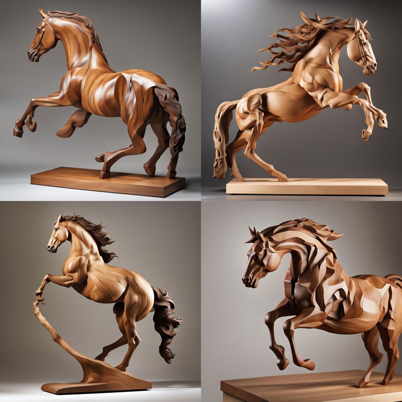 Lot de scultures