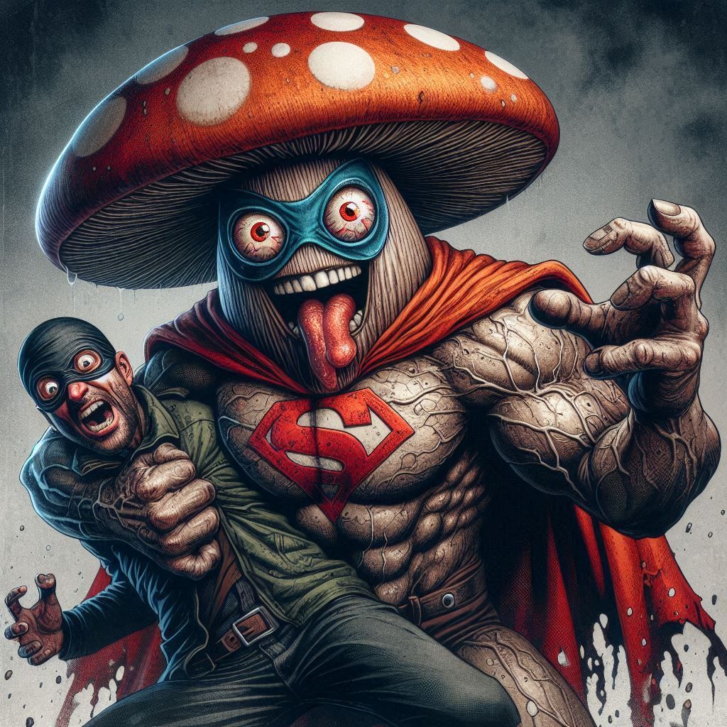 Crazy Mushrooms - Superheroes