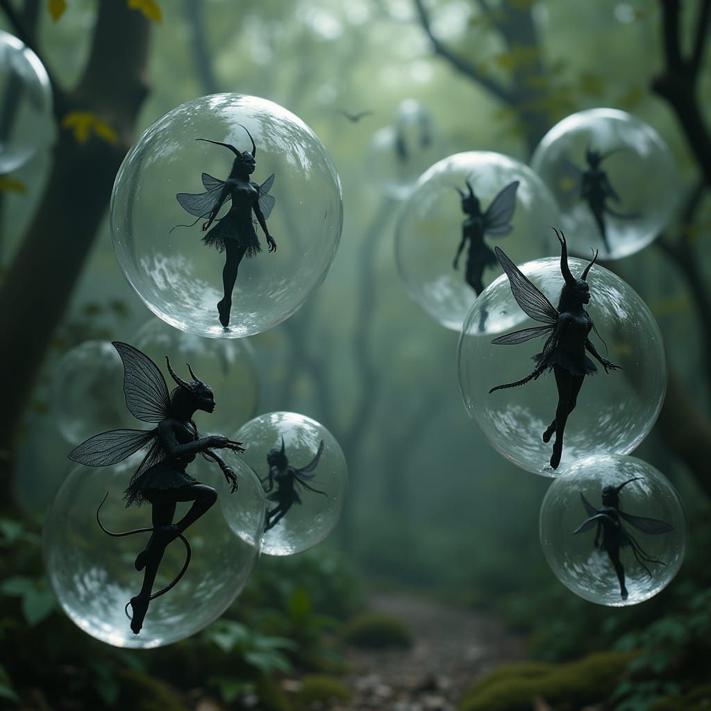 Fairies of divine darkness.