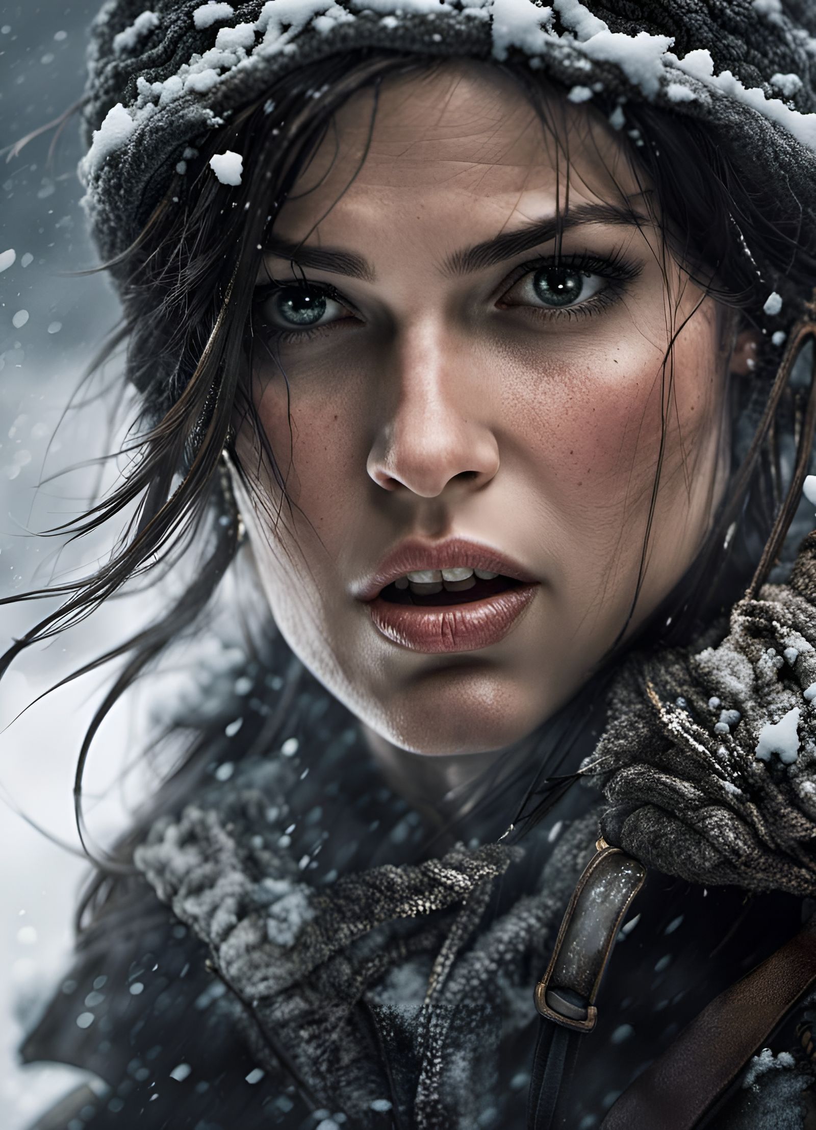 Braving the Cold  by @MikThor