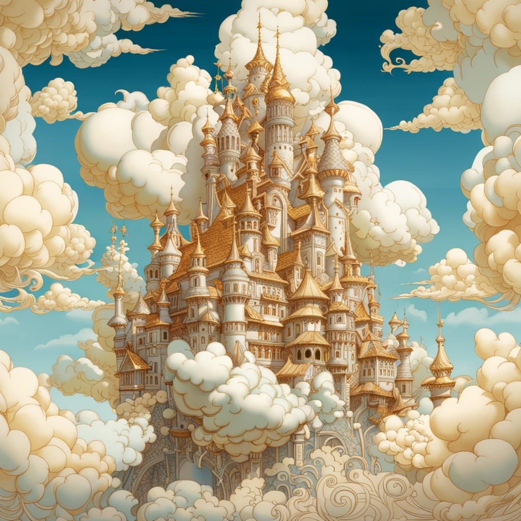 Castle in the sky  by @Mike Ritchie