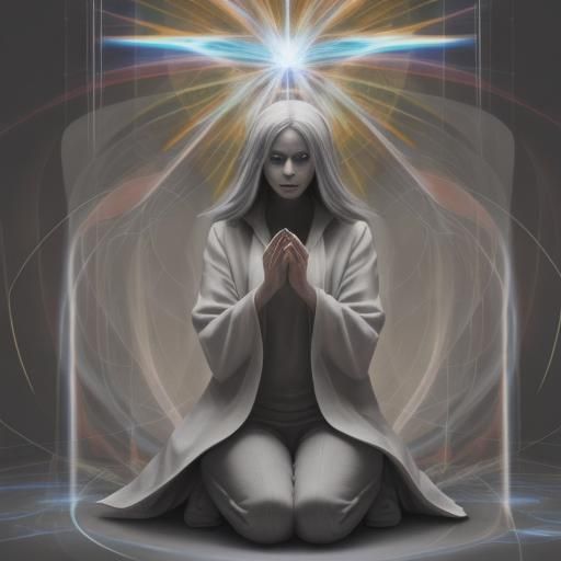 Prayer - Ai Generated Artwork - Nightcafe Creator