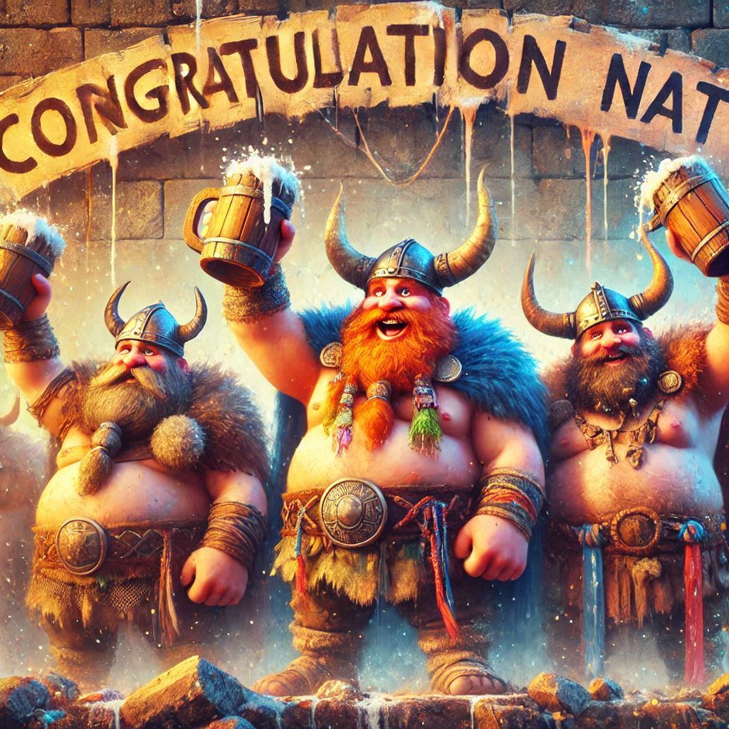 Congratulation Nat