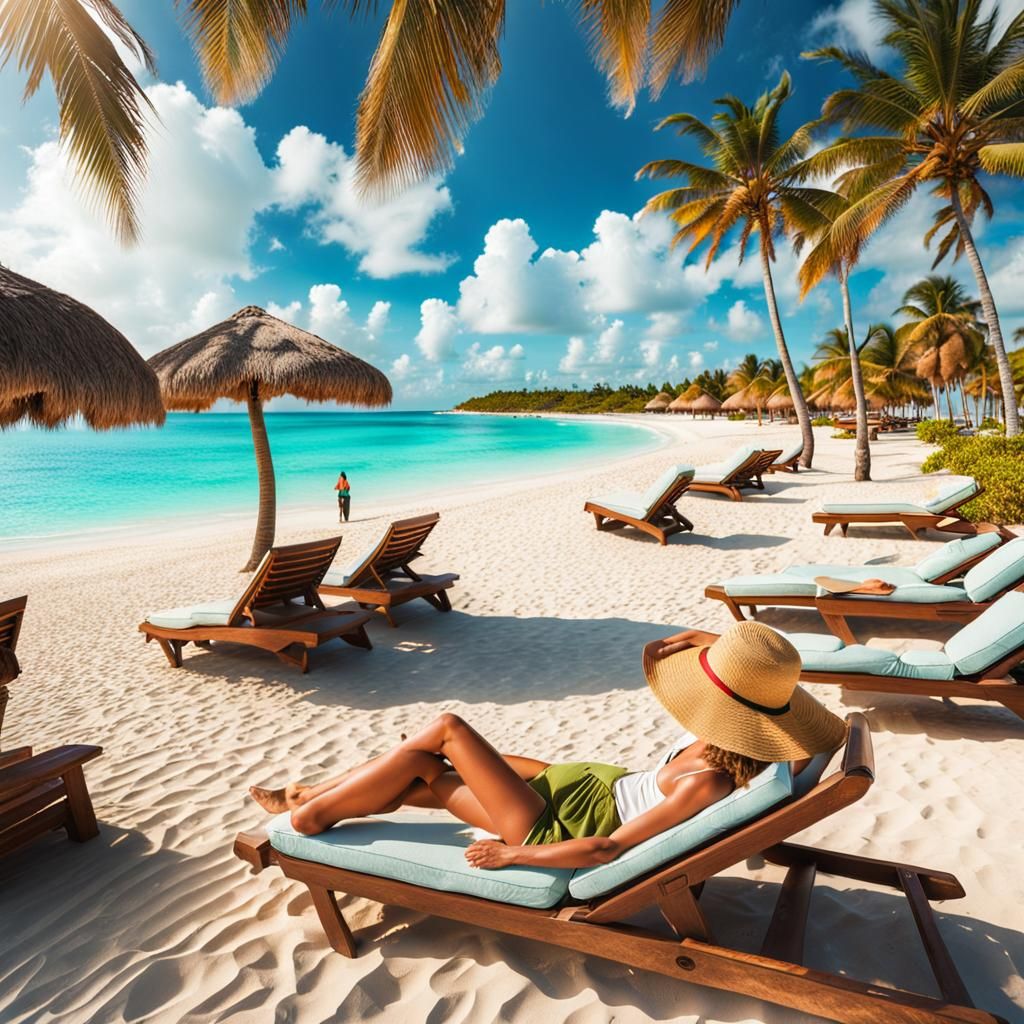 Peaceful Bahamas  by @SplatArt