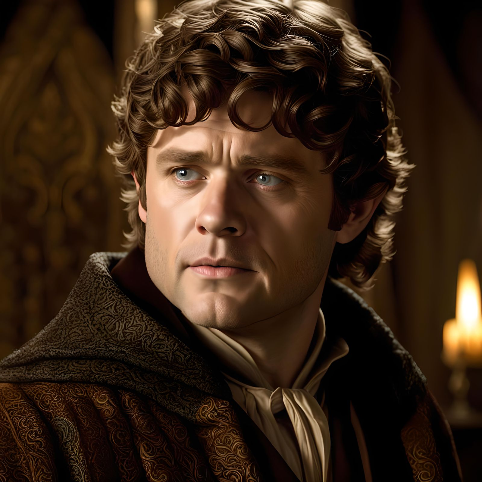 Sean Astin as Sam Gamgee from J.R.R. Tolkien's The Hobbit, by Lord ...