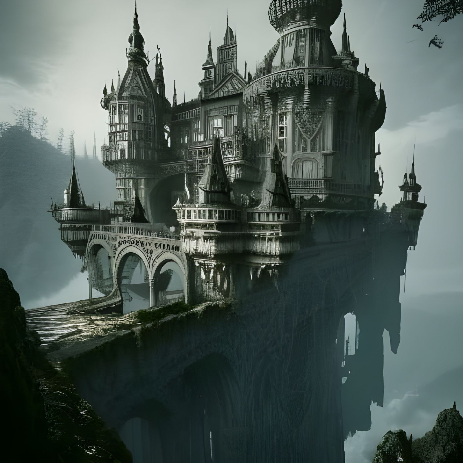 Old Middle Ages castle  by @downisthenewup