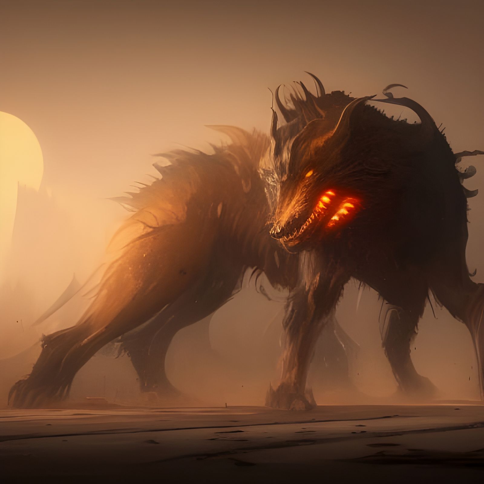Hell Hound  by @Terra Vox