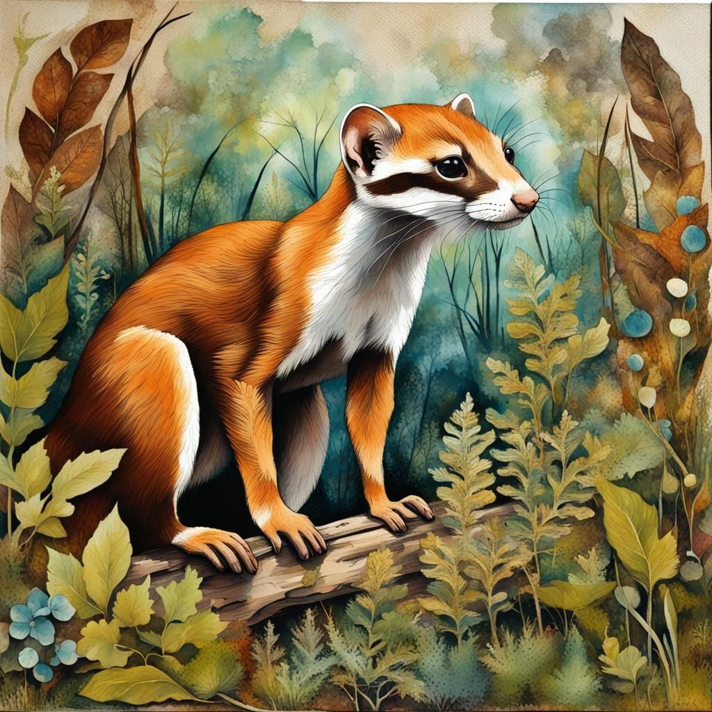 Weasel - AI Generated Artwork - NightCafe Creator