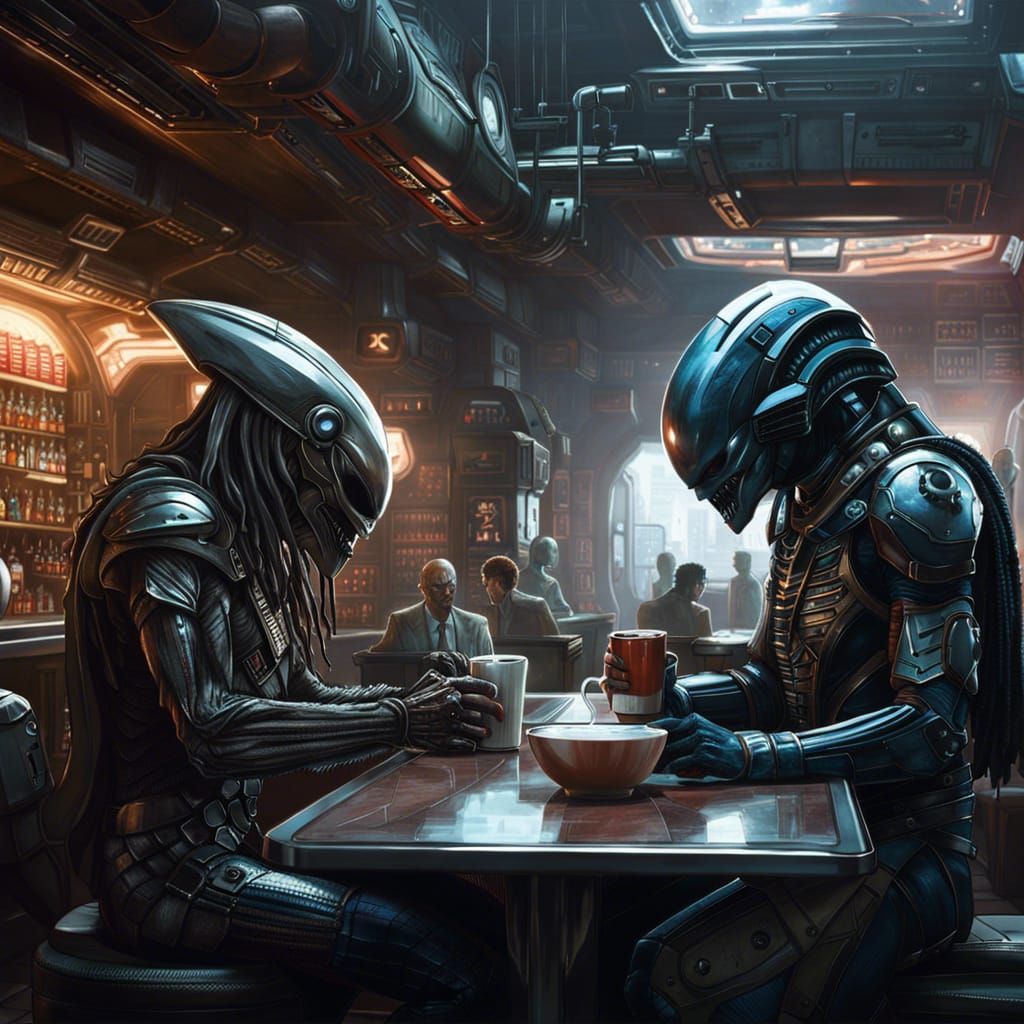 Hot coffee break