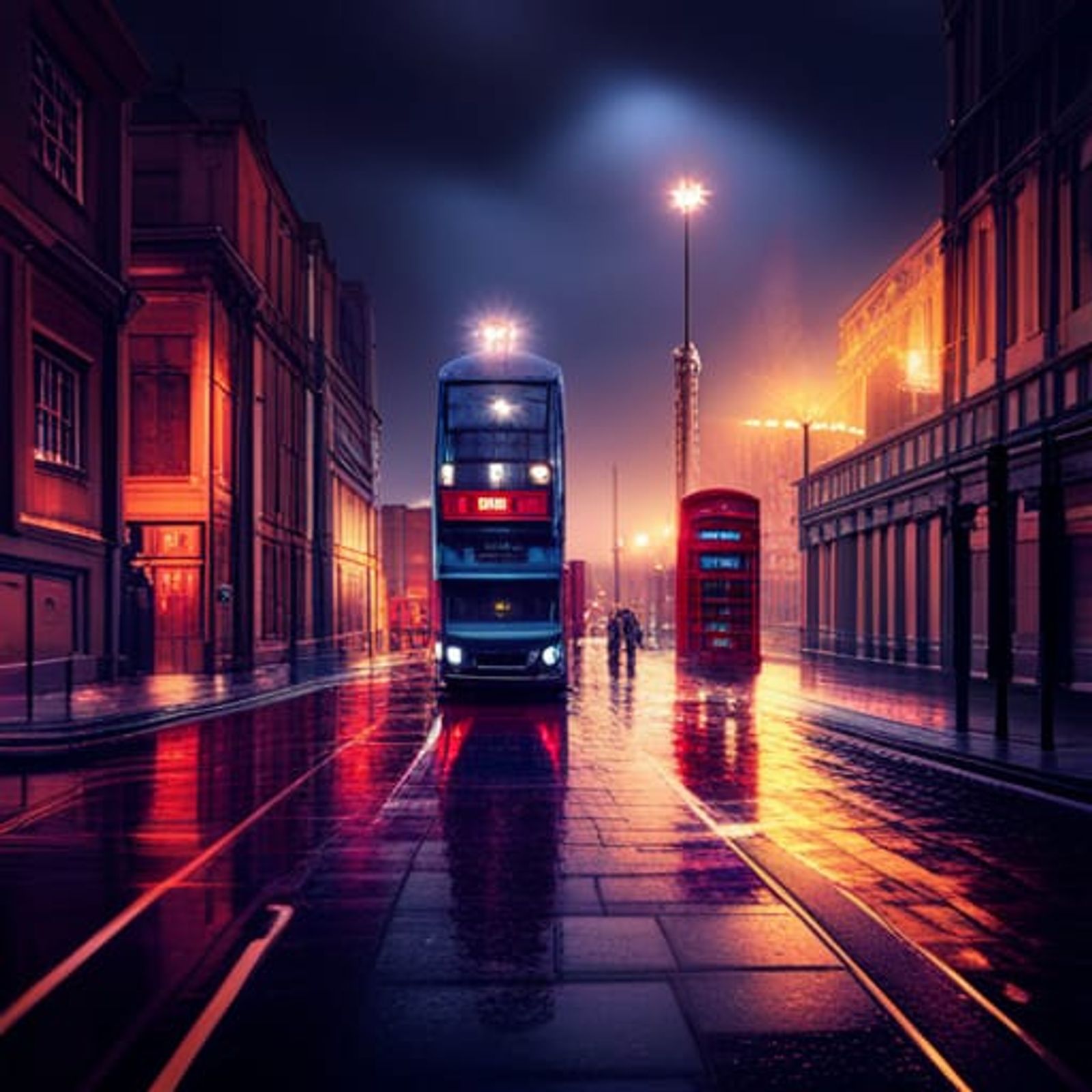 london night street wallpaper