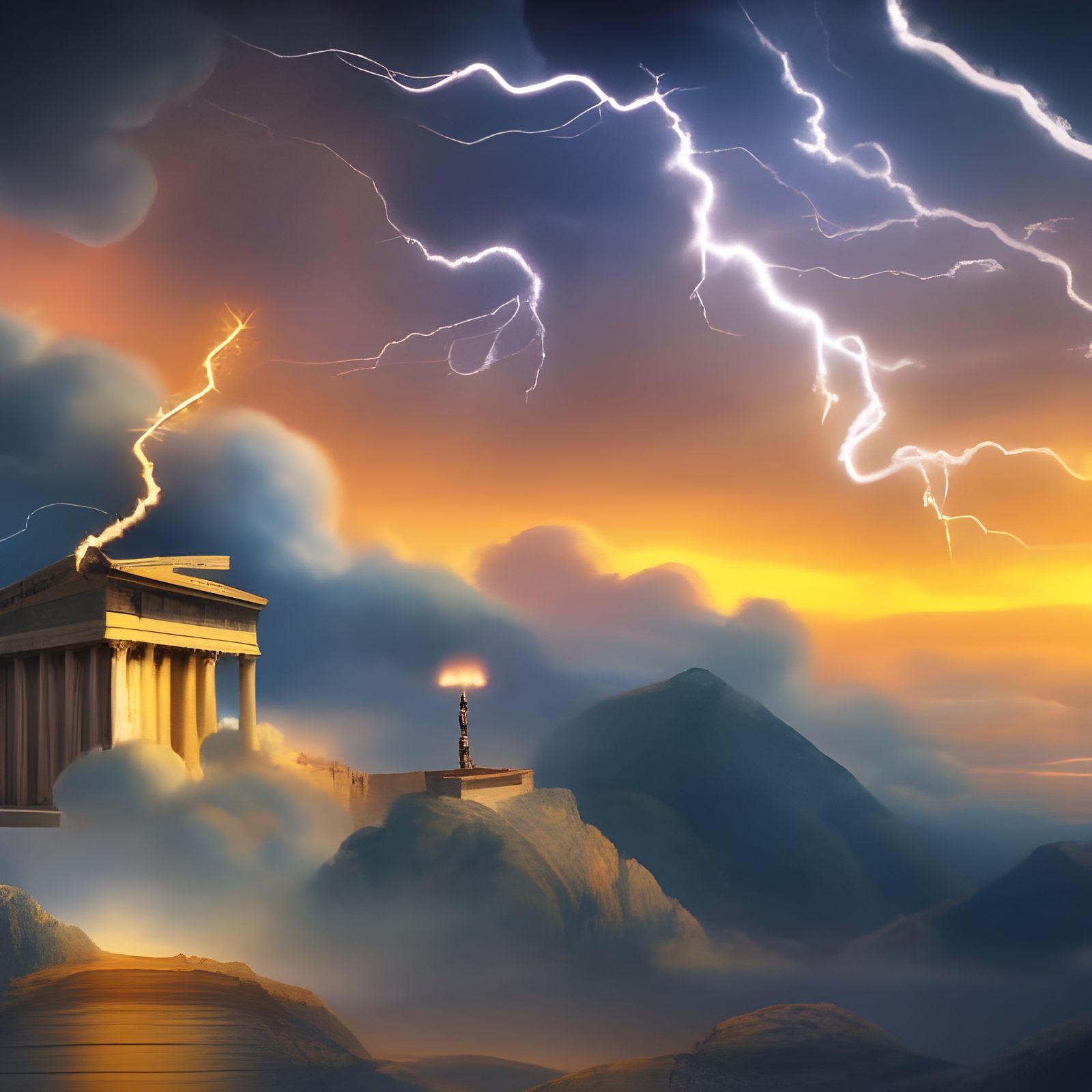 Zeus’ Revenge  by @Jupeter