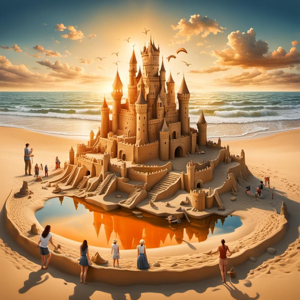 Sandcastle  by @Sarati