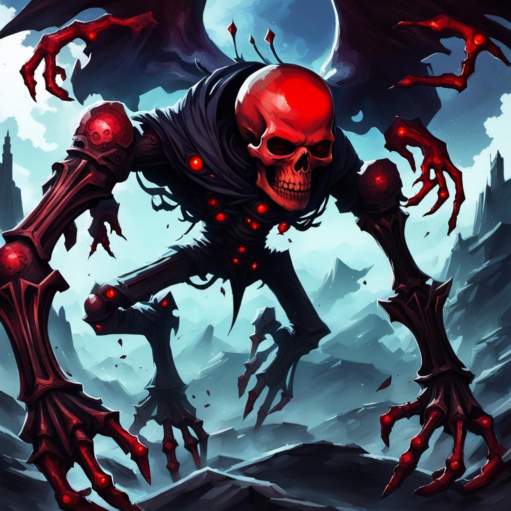 red eyes summoned skull ahadow