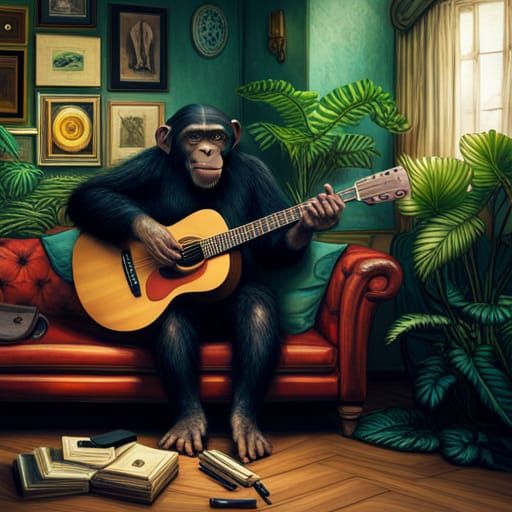 I also play guitar :-)  by @Dani