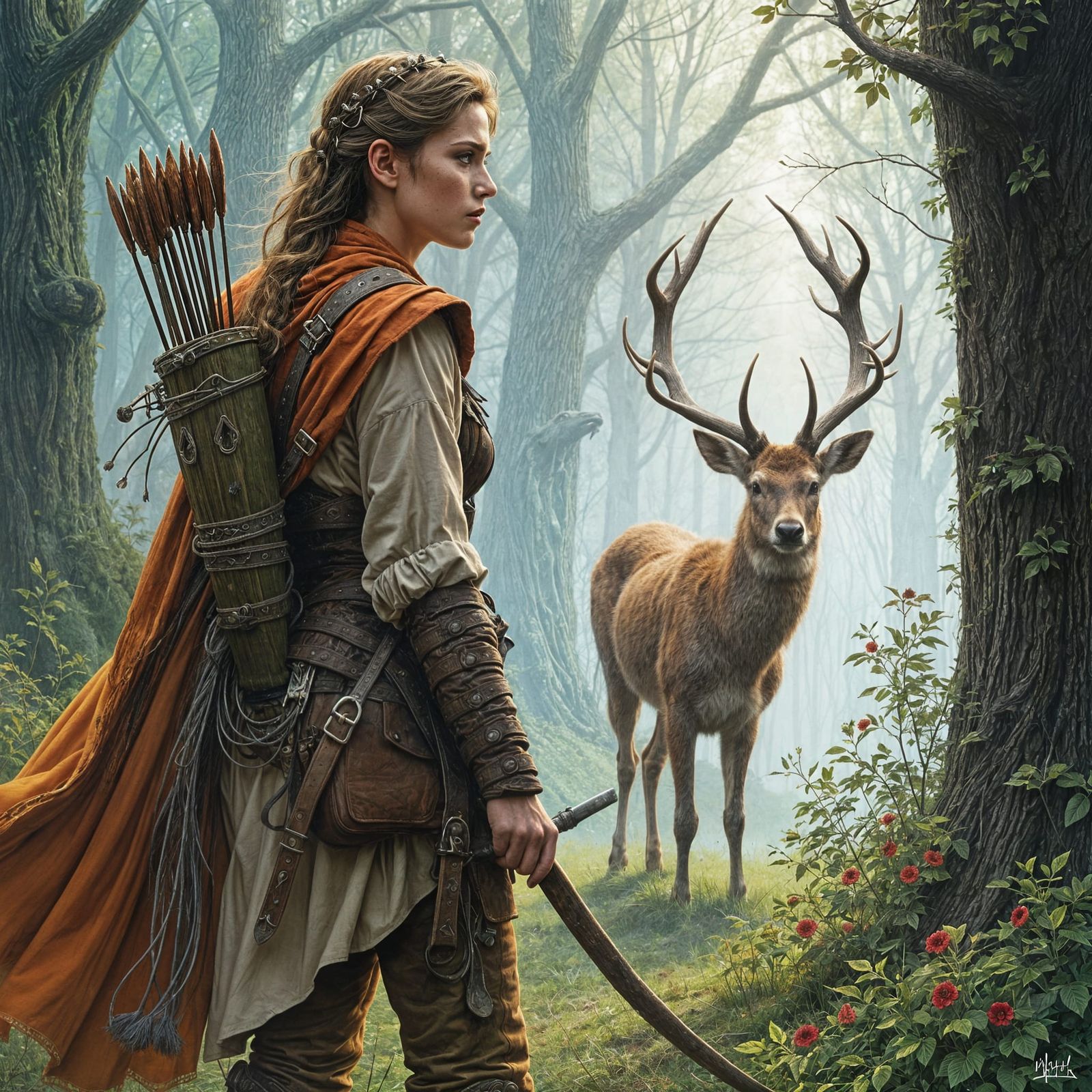 Guarding the forest.  by @ShclasH