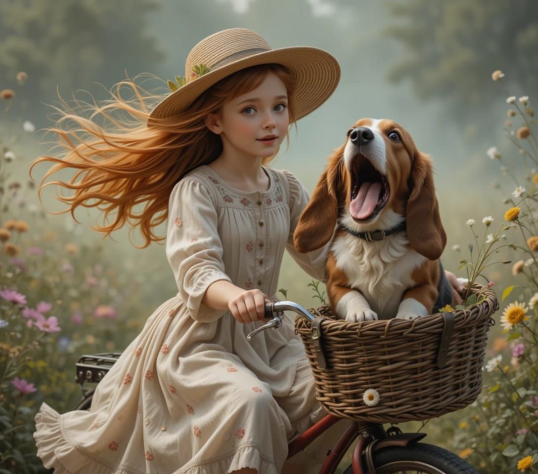 Taking a Ride 😁🐶😊