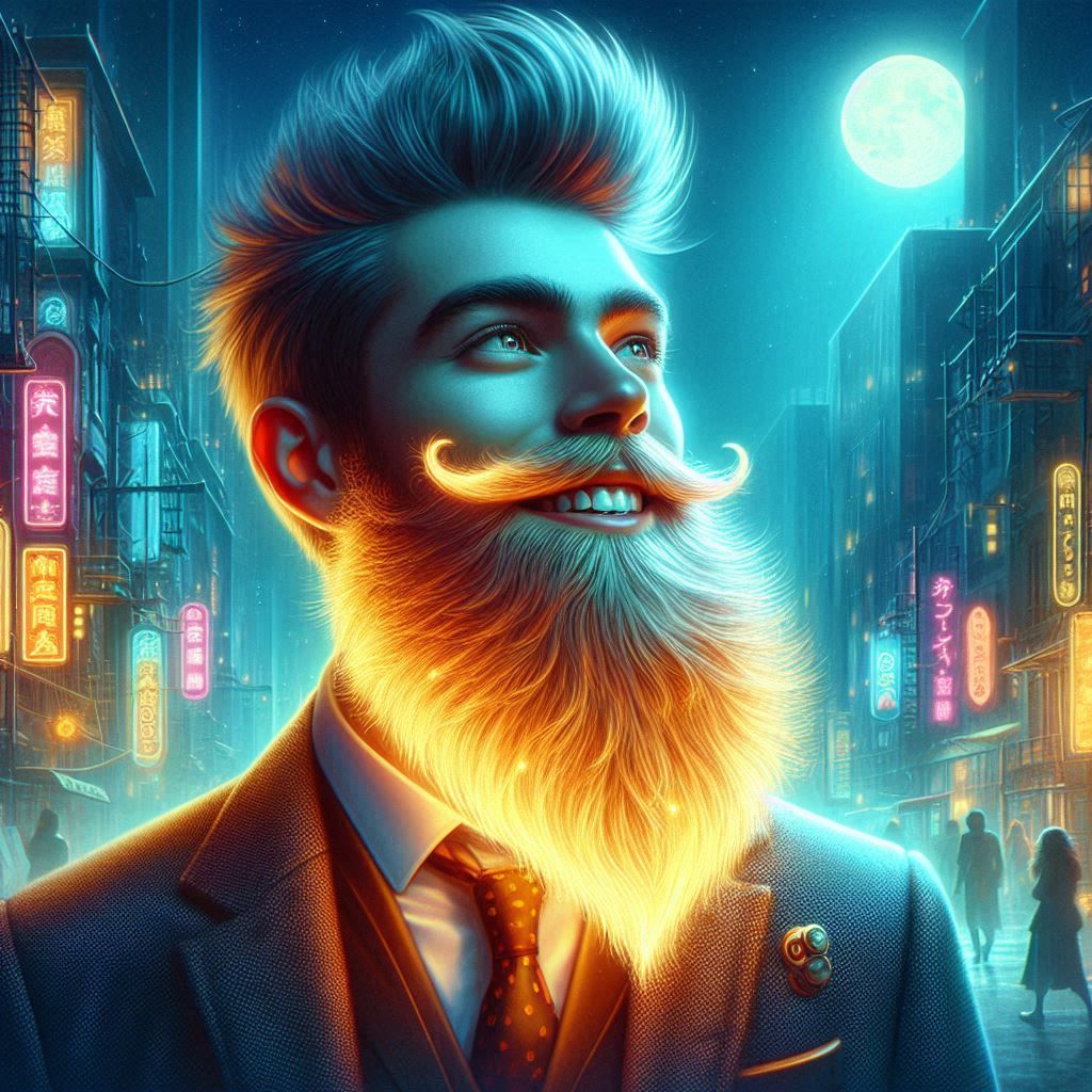Glowing Beard