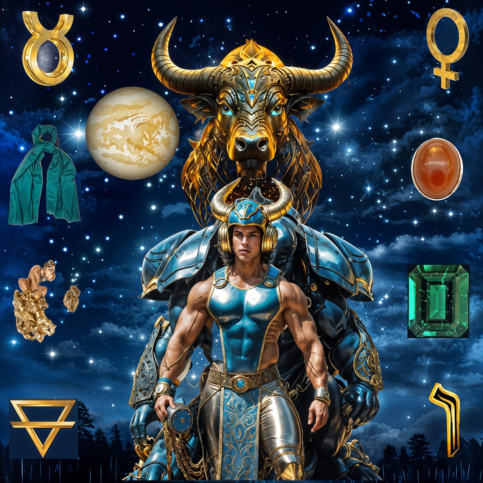 THE "TAURUS" ("THE BULL") - AN ASTROLOGICAL ALLEGORY: THE SI...