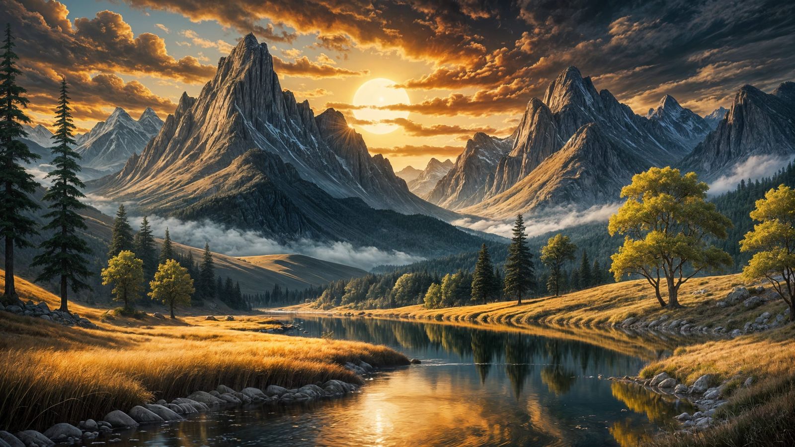 Where Golden Silence Rests  by @Challot