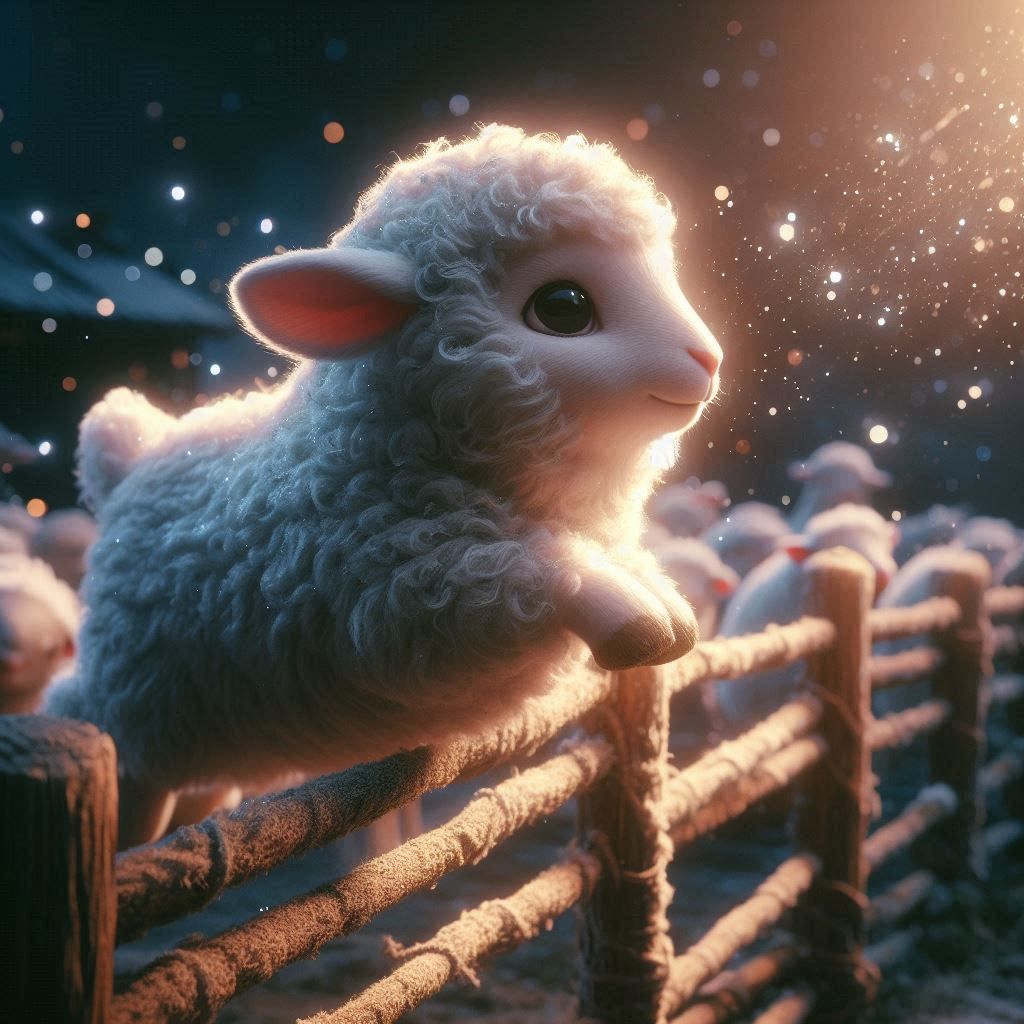 One  Sheep 🐑, Two Sheep 🐑, Three Sheep 🐑 ...  by @Creative_Being