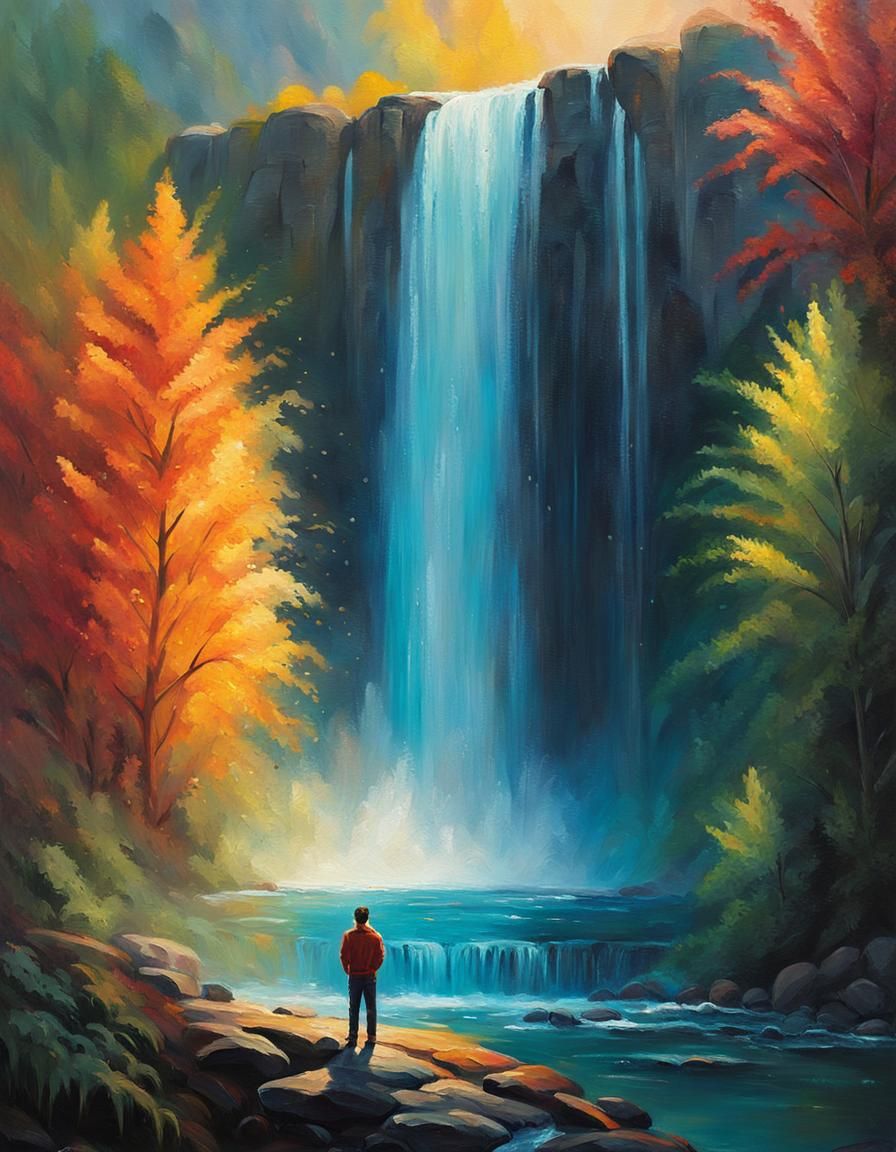 "Life is a waterfall.."