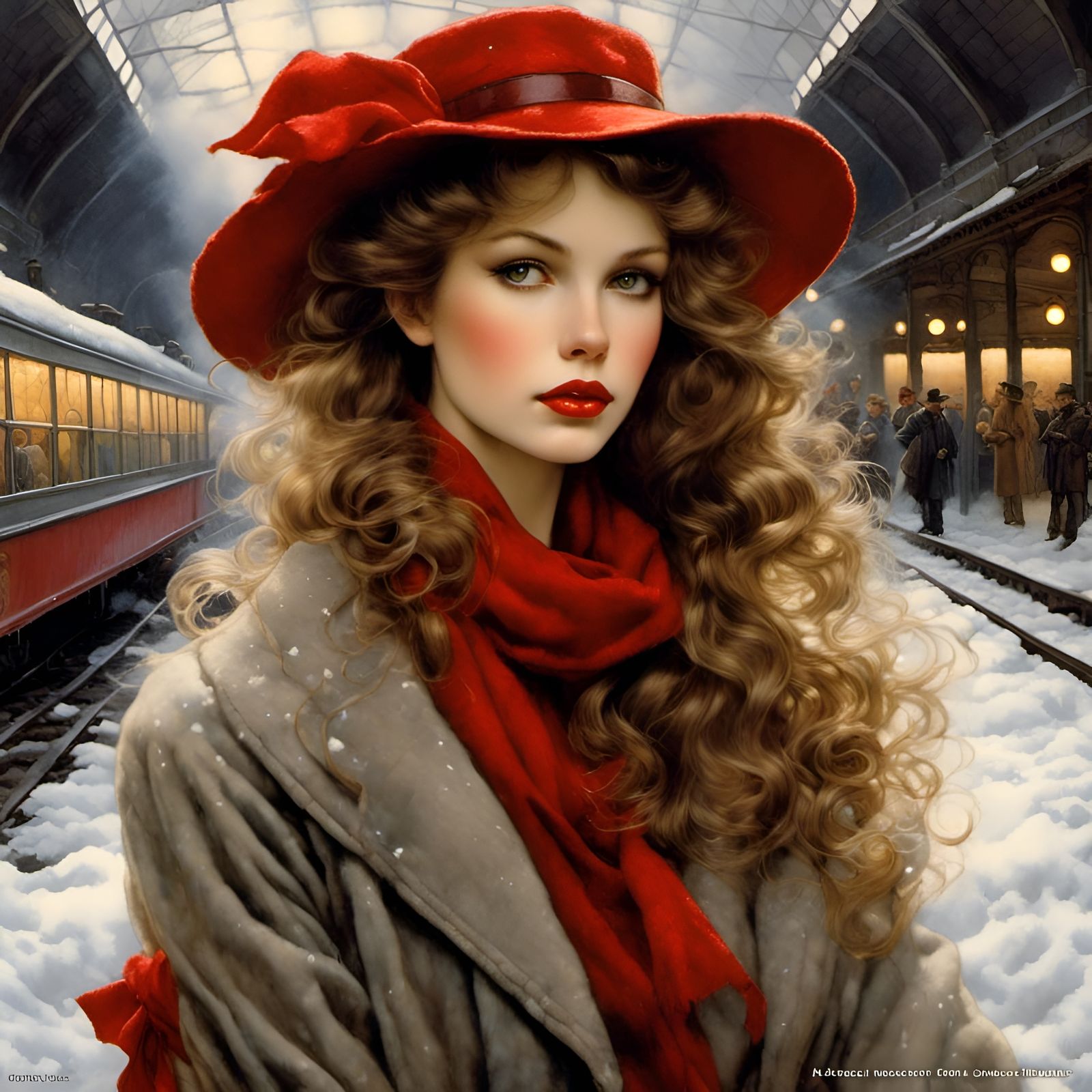 The Train Station   by @BRW
