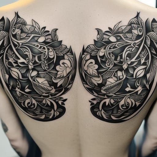 Create a custom tattoo design in my geometric style by Brandonsmait | Fiverr