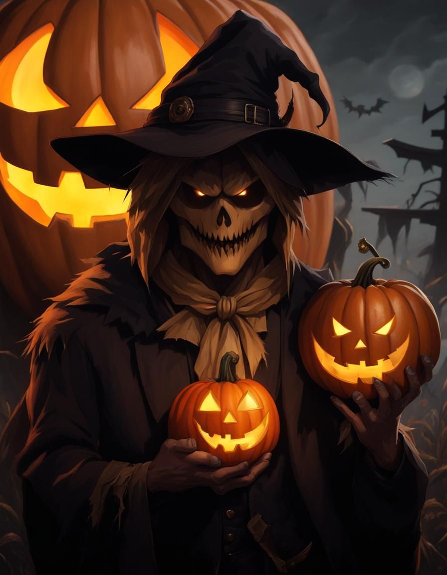 Jack'O'Lantern - AI Generated Artwork - NightCafe Creator