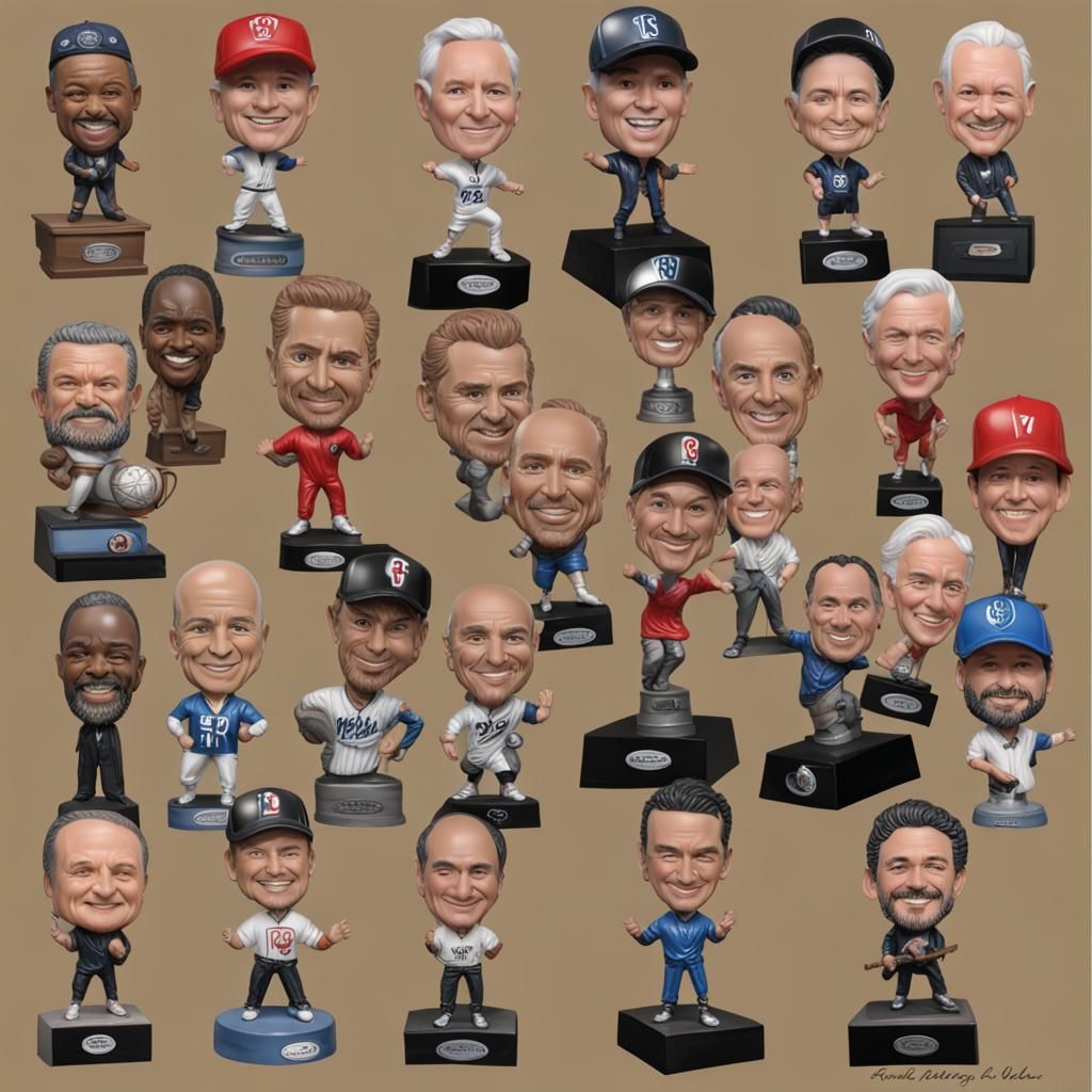 Bobbleheads AI Generated Artwork NightCafe Creator