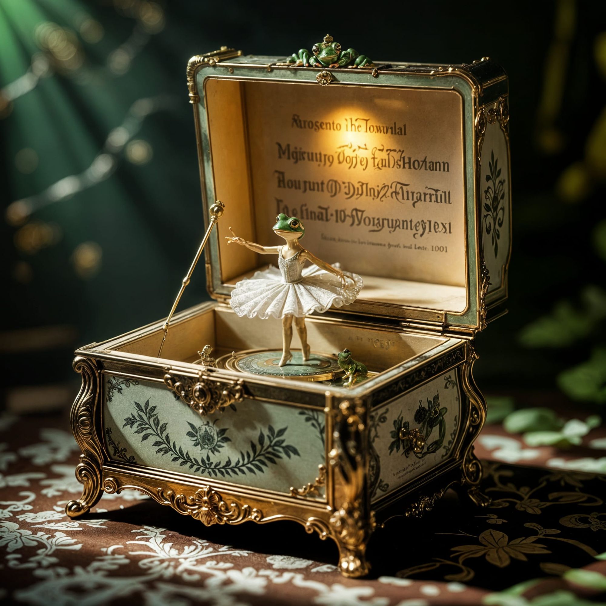 A music box from Quack town