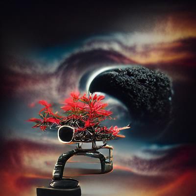 Black hole bonsai