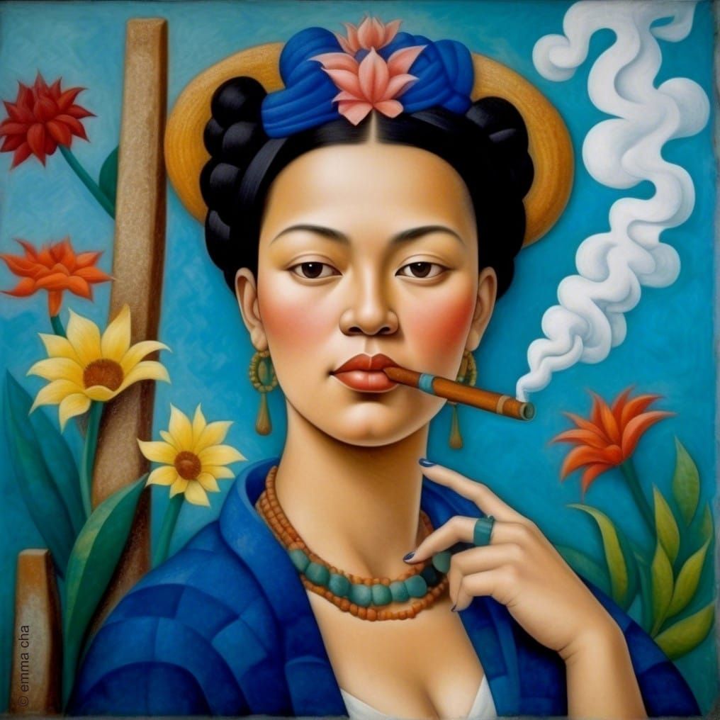 Frida's Smoke of Independence